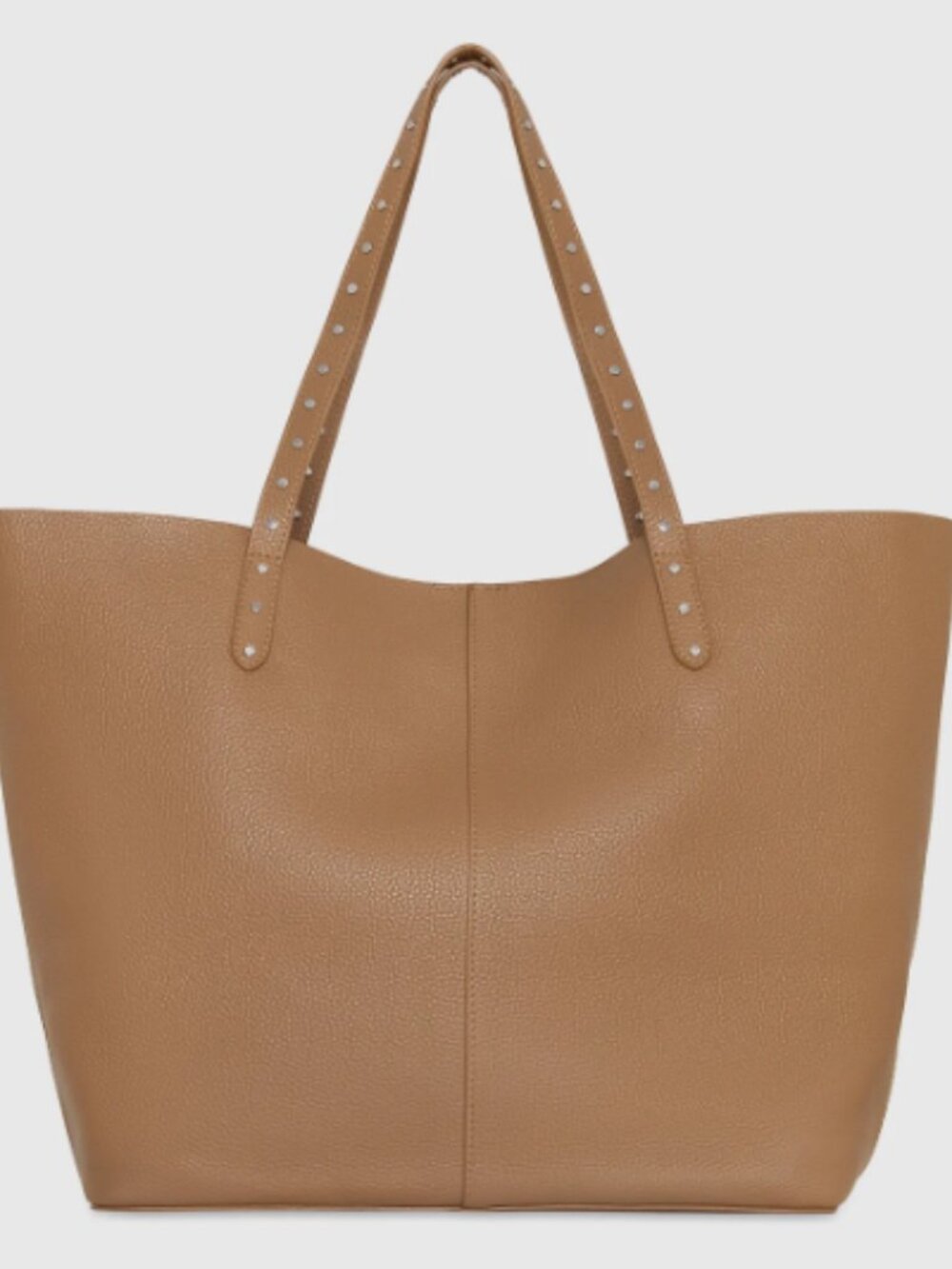Rebecca Minkoff Soft Studded Tote in Saddle